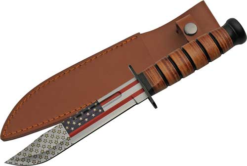 Szco Rite Edge 7" Flag Combat - Fighter 12" Oal W/sheath - Skoutley Outdoors LLC