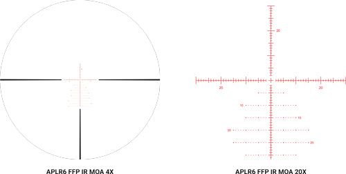 Athlon Scope Helos Btr G2 30mm - 4-20x50 Sf Ir Aplr6 Moa Ffp