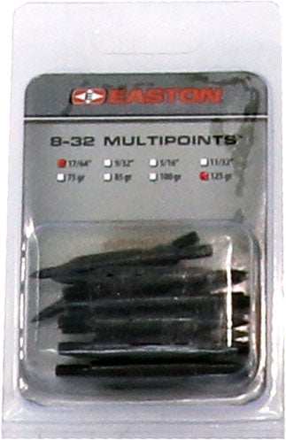 Easton Multi Points 125 Grain - 17/64" 12 Pack Field Points - Skoutley Outdoors LLC