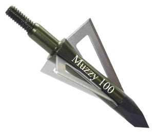 Muzzy Broadhead Standard - 3-blade 100gr 1 3/16" Cut 6pk - Skoutley Outdoors LLC