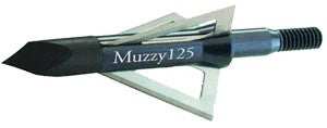 Muzzy Broadhead Standard - 3-blade 125gr 1 3/16" Cut 6pk - Skoutley Outdoors LLC