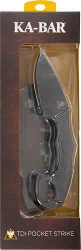 Ka-bar Tdi Pocket Strike Drop - Point 3.18" W/clip Sheath - Skoutley Outdoors LLC