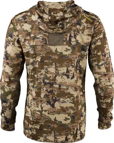 Browning Early Season Hooded - Ls Shirt 1/4 Zip Auric Large* - Skoutley Outdoors LLC