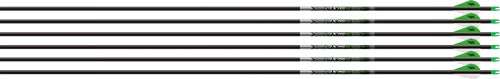 Easton Axis 5mm 340 W/ Halfout - 6-pack W/ 2" Blazer Vanes - Skoutley Outdoors LLC
