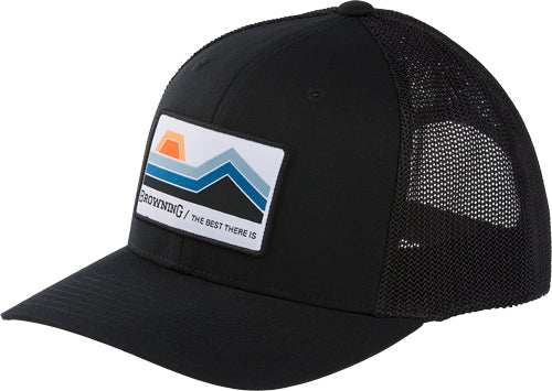 Browning Cap Butte 110 Mesh - Back Woven Patch Black* - Skoutley Outdoors LLC