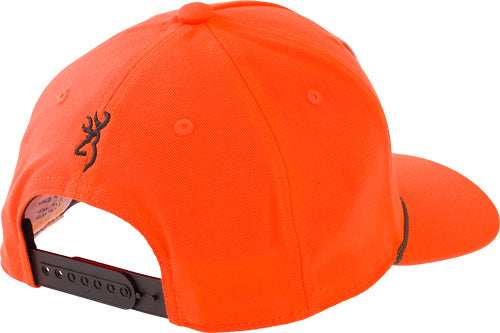 Browning Cap Pine Valley Blaze - Orange W/muley Patch Adj - Skoutley Outdoors LLC