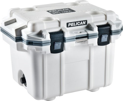 Load image into Gallery viewer, Pelican Coolers Im 30 Quart - Elite White/gray - Skoutley Outdoors LLC