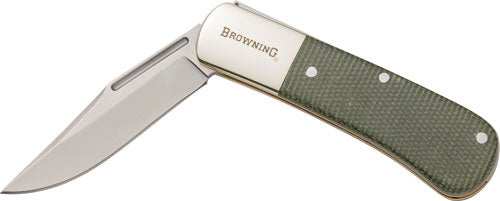 Browning Knife Folding Steam - Bank 2.5" Blade Olive Nailnic! - Skoutley Outdoors LLC