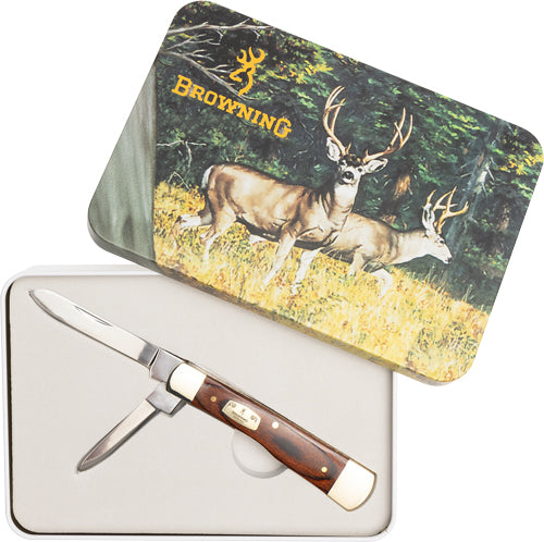 Browning Knife 2025 Mule Deer - Art W/gift Tin*