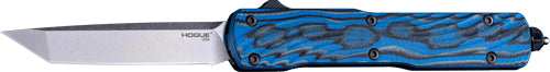 Hogue Counterstrike Auto 3.35" - Otf Tanto Blade G10 Cover Blue - Skoutley Outdoors LLC