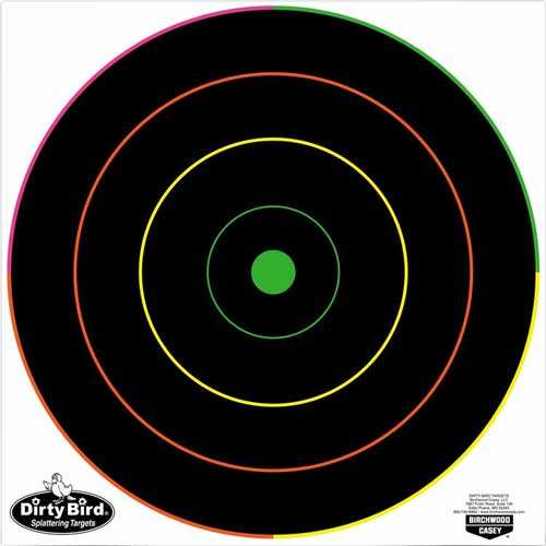 B/c Target Dirty Bird 12"multi - -color Bull's-eye 10 Targets - Skoutley Outdoors LLC