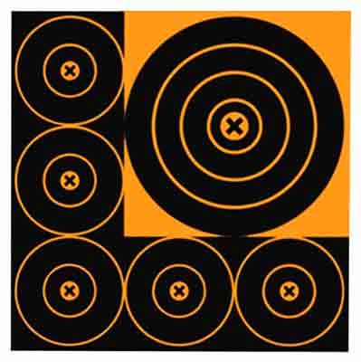 B/c Target Big Burst - 8"-3/4"-15 Bull's-eye Targets - Skoutley Outdoors LLC