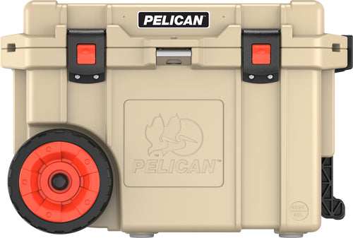 Load image into Gallery viewer, Pelican Coolers Im 45 Quart - Elite Tan W/ Wheels - Skoutley Outdoors LLC