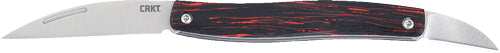 Crkt Forebear Dual Blade - Folder Slip Joint Red/black - Skoutley Outdoors LLC