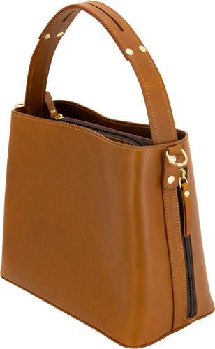 Cameleon S&w Bucket Tote - Concealed Carry Purse Brown - Skoutley Outdoors LLC