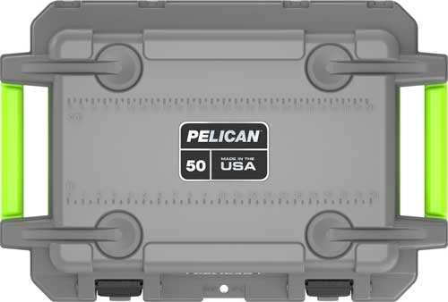 Load image into Gallery viewer, Pelican Coolers Im 50 Quart - Elite Dark Gray/green - Skoutley Outdoors LLC