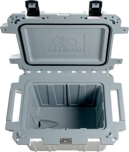 Load image into Gallery viewer, Pelican Coolers Im 50 Quart - Elite White/gray - Skoutley Outdoors LLC