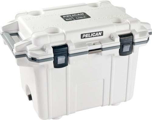 Load image into Gallery viewer, Pelican Coolers Im 50 Quart - Elite White/gray - Skoutley Outdoors LLC