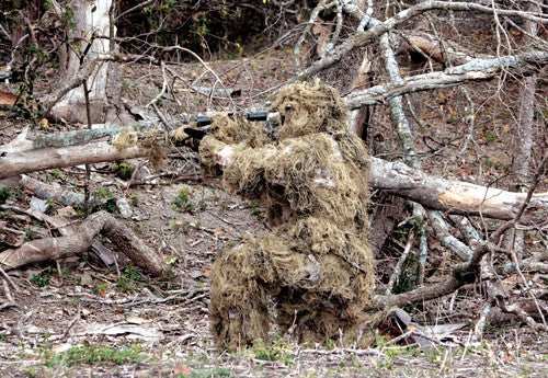 Red Rock Ghillie Suit Desert - 5 Piece Adult Medium/large - Skoutley Outdoors LLC
