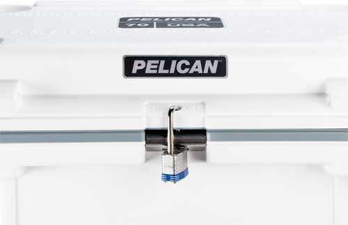 Load image into Gallery viewer, Pelican Cooler Im 70 Quart - Elite White/gray - Skoutley Outdoors LLC