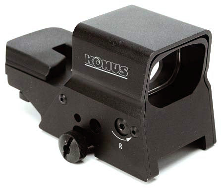 Konus Red/grn Dot Sightpro R8 - 2-5moa 1x39 8-retic Dual Rail