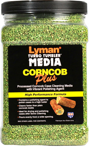 Lyman Tumbler Media - Treated Corn Cob Plus 2 Lbs
