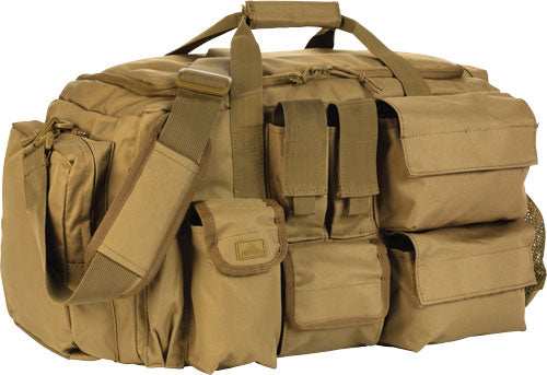 Red Rock Operations Duffle Bag - 7 External Utility Pouches Tan - Skoutley Outdoors LLC
