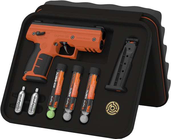 Byrna Sd Kinetic Kit Orange W/ - 2 Mags & Projectiles - Skoutley Outdoors LLC