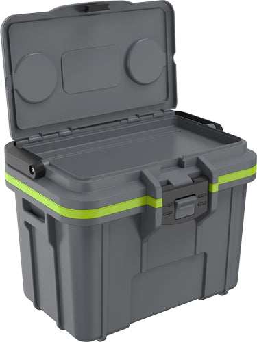 Load image into Gallery viewer, Pelican Coolers Im 8 Quart - Gray/green Ice Pack & Storage - Skoutley Outdoors LLC