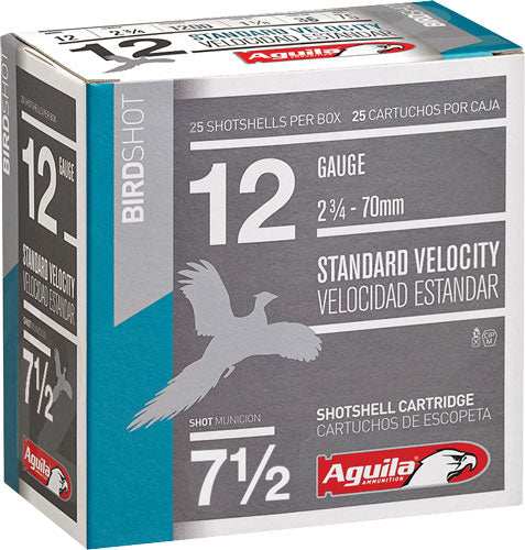 Aguila Shotshell 12ga 2.75" - 1-1/8oz #7.5 250rd Case Lot - Skoutley Outdoors LLC