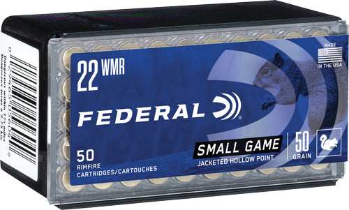Federal 22wmr 50gr Jhp 1530fps - 50rd 60bx/cs - Skoutley Outdoors LLC