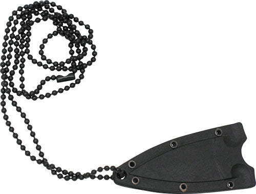 Abkt Elite Neck Knife 1.25" - Blade W/ Sheath & Neck Chain