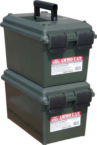 Mtm Ammo Can Forest Green - Lockable - Skoutley Outdoors LLC