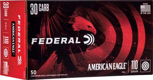 Federal Ae 30 Carbine 110gr - Fmj 50rd 10bx/cs - Skoutley Outdoors LLC
