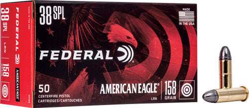 Federal Ae 38 Special 158gr - Rn 50rd 20bx/cs - Skoutley Outdoors LLC