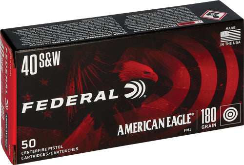 Federal Ae 40 Sw 180gr Fmj-tc - 50rd 20bx/cs - Skoutley Outdoors LLC