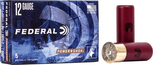 Federal 12ga 2.75" 000 Buck - 8 Pellets 5rd 50bx/cs - Skoutley Outdoors LLC