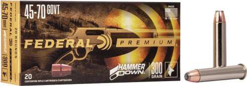 Federal Hammer Down 45-70 Gov - 300gr Jsp 20rd 10bx/cs - Skoutley Outdoors LLC