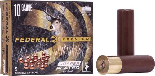 Federal 10ga 3.5" 00 Buck - 18 Pellets 5rd 10bx/cs - Skoutley Outdoors LLC