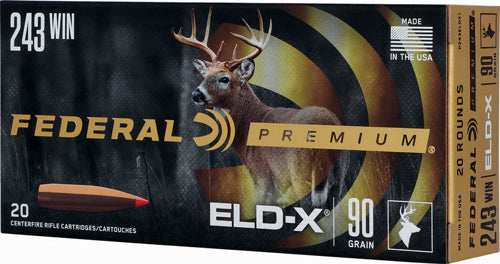 Federal 243 Win 90gr Eldx - 20rd 10bx/cs - Skoutley Outdoors LLC