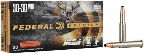 Federal 30-30 Win 150gr - Trophy Copper 20rd 10bx/cs - Skoutley Outdoors LLC