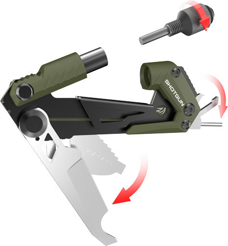 Load image into Gallery viewer, Real Avid Core Gun Tool Shtgun - Carry Multi-tool Carabiner