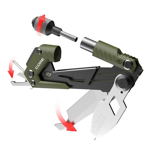 Load image into Gallery viewer, Real Avid Core Gun Tool Shtgun - Carry Multi-tool Carabiner