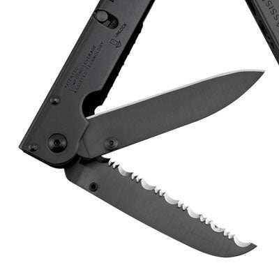 Sog Multi-tool Power Assist - Black Oxide W/sheath - Skoutley Outdoors LLC