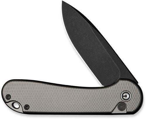 Civivi Knife Elementum Ii 2.9" - Daimond Pattern Gray/black - Skoutley Outdoors LLC
