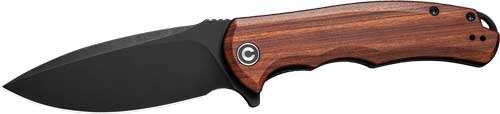 Civivi Knife Praxis 3.75" - Cuibourtia Wood/black Stnwsh - Skoutley Outdoors LLC