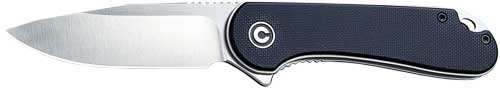 Civivi Knife Elementum 2.96" - Black G10/satin D2 Liner Lock - Skoutley Outdoors LLC