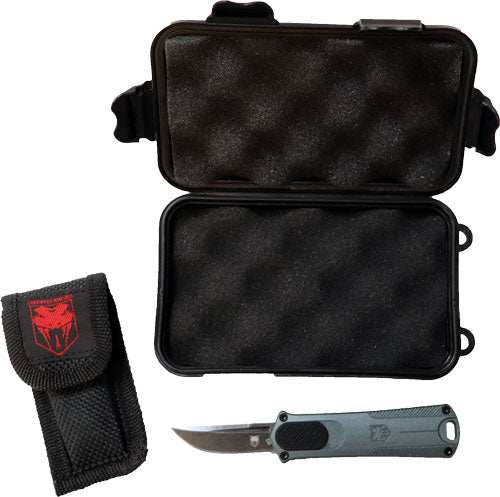 Cobratec California 952 Otf - Grey 1.75" D2 Steel Drop Pnt - Skoutley Outdoors LLC