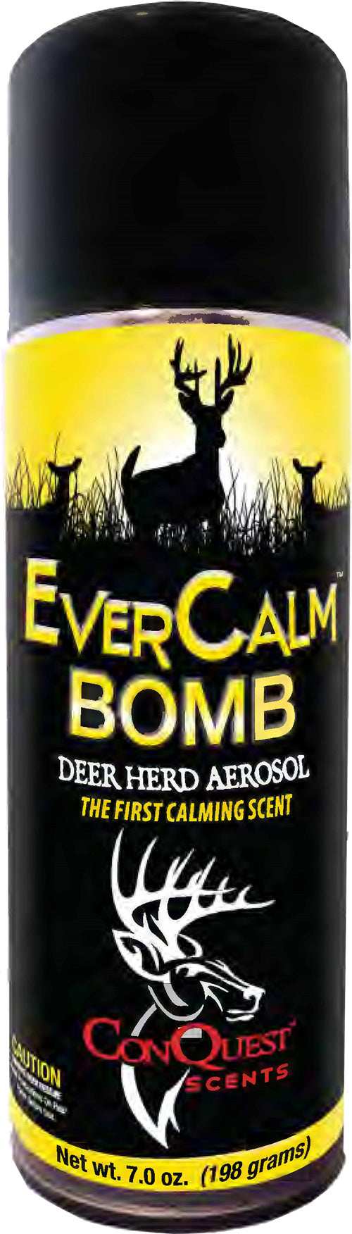 Conquest Scents Deer Lure Ever - Calm Bomb Aerosol 7fl Oz - Skoutley Outdoors LLC