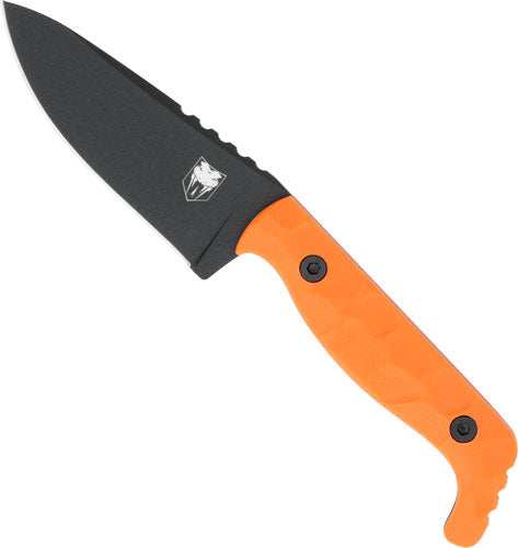 Load image into Gallery viewer, Cobratec Kingpin 4" Fixed Bld - Orange D2 Steel W/kydex Sheath - Skoutley Outdoors LLC